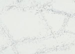 Buy cheap High Hardness Artificial Quartz Slabs Solid Surface Honed White Quartz product