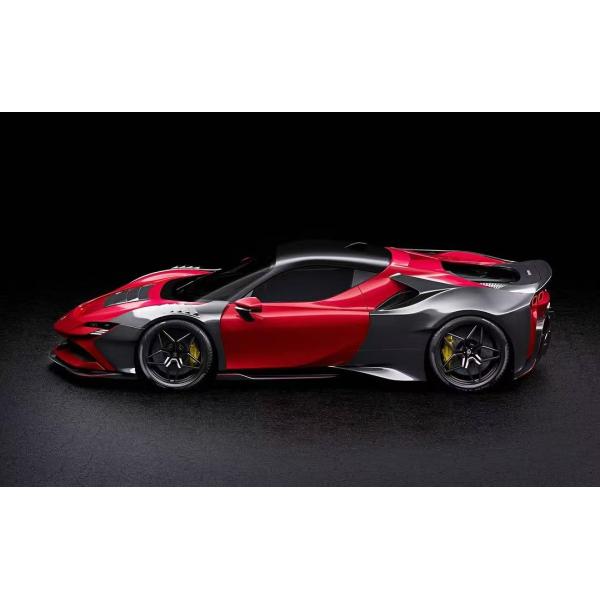 SF90 Ferrari Carbon Body Kit 2021 Widebody Kits ZE Style Wheel Arch