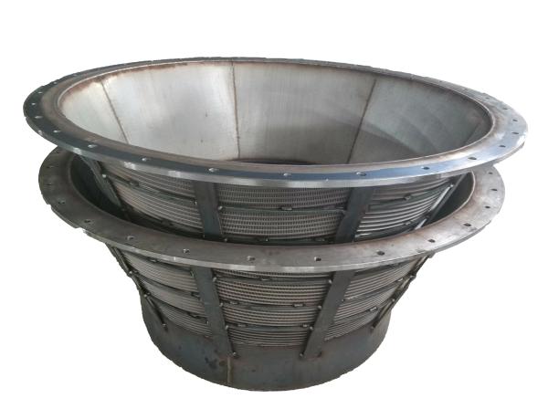 Quality Polishing V-Wire Baskets with Smooth Edge Treatment Effective Solution for sale