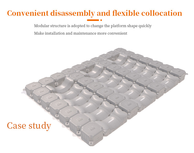 HDPE Floating Walkway Pontoon Bridge Modular Design For Versatile Dock Configurations Floating Jetty Dock