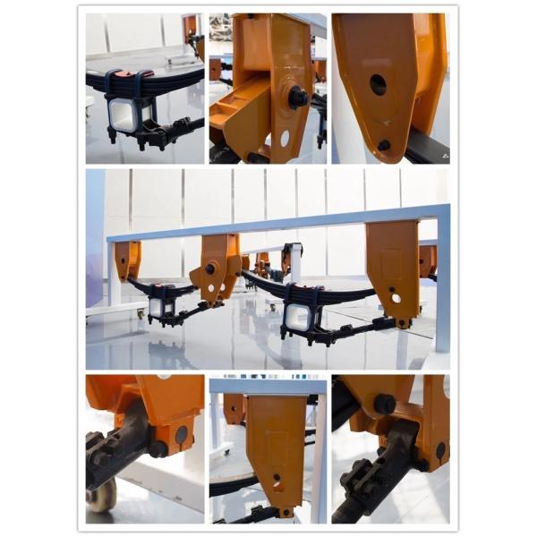 3 Axle Heavy Duty Trailer Suspension 90mm Tridem ODM