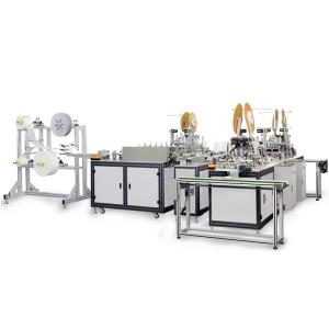 Buy cheap PLC Control High Stability Earloop Mask Machine Fully Automated Output product