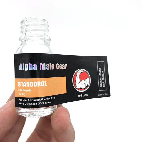 Quality Paper 10ml vial Vial Labels Custom Private Label Design And Printing for sale