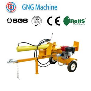 China 38 Ton Gasoline Wood Chipper Hydraulic Vertical Log Splitter on sale
