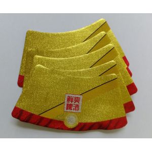 Custom Printing Self Adhesive Beer Labels Metallized Paper Bottle Labels