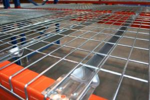 100kg-2000kg Wire Mesh Decking Fireproof For Warehouse Pallet Rack