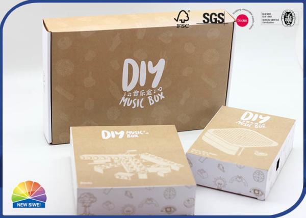 Quality CMYK Customized Corrugated Packaging Box Matt Lamination for sale