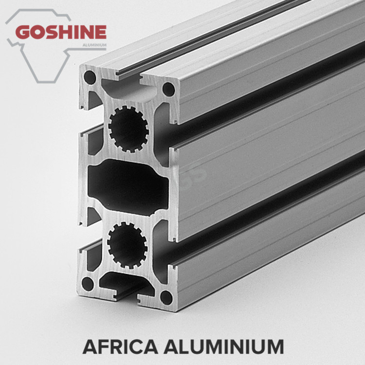 80x80 Industrial Aluminium Profile Automated Assembly Partition 3.70 Kgs / Meter