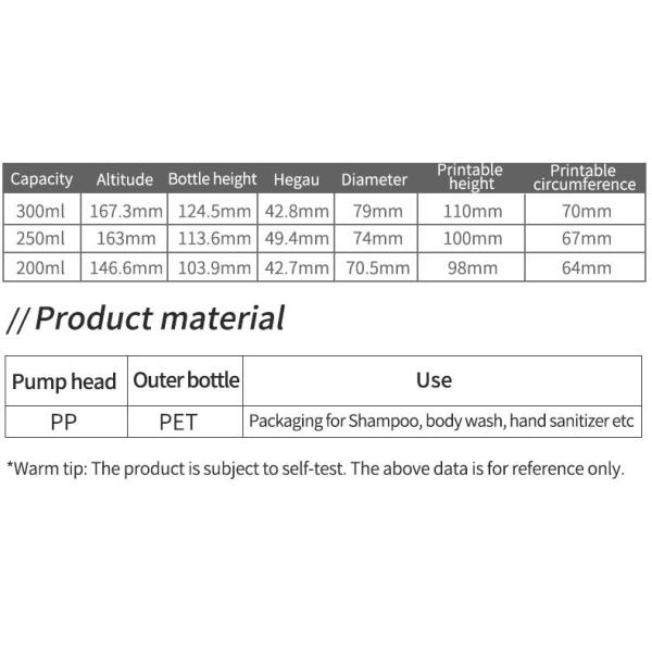 Luxury Oval Shape 200ml 250ml 300ml Cylindrical Plastic Shampoo Pump Bottle for Skin Care Serum Face Cream Lotion