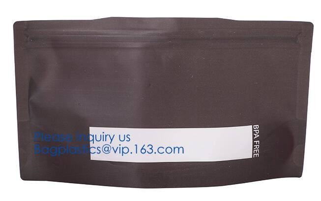 Transparent bopp/opp square block bottom bags with side gusset,Bopp Block Square Bottom Bag,Clear Square Bottom Bags,Can