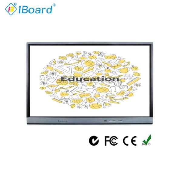 Quality Infrared Touch 350cd/m2 Interactive LED Board 65 Inch FCC CB CCC for sale
