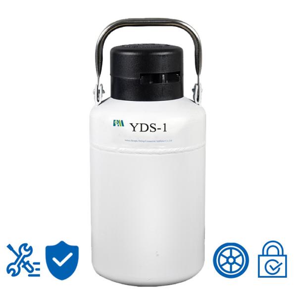 Quality Portable Mini Liquid Nitrogen Tank For DNA / RNA Cryogenic for sale