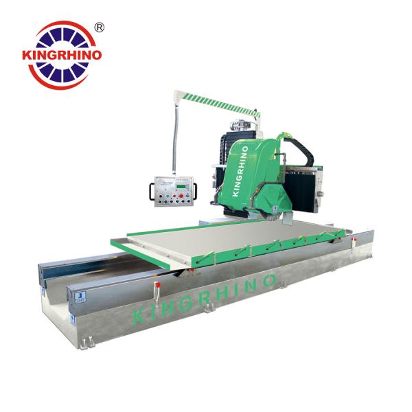 PLC Control System 3000x1400mm Worktable Automatic Linear Stone Profiling