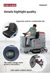 Custom Commercial Auto Scrubber Autonomous Floor Cleaner Sweeper