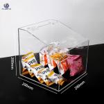 Acrylic Clear Storage Boxes Customized Design Organiser Box High Transparency