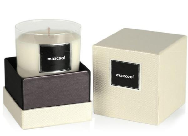 Quality Chinese factory direct sell luxury  embossed texture candle  box for sale
