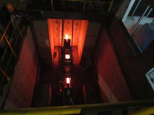 China Half-automatic control R4M 1S Billet Continuous Casting Machine 5T per Hour on sale