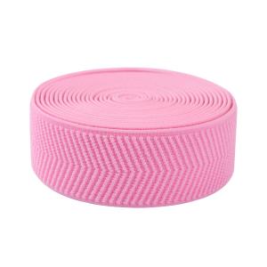 Buy cheap Customizable 3.5cm Polyester Herringbone Elastic Webbing For Garment Production product