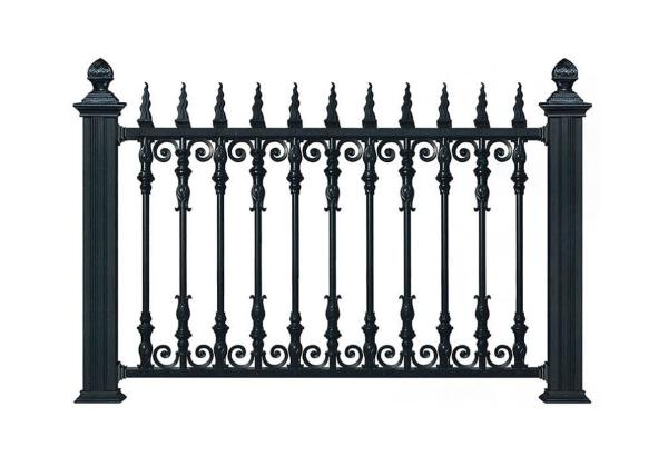 Quality Wrought Iron Gate Match Temporary Outdoor Fence For Home Ornament for sale