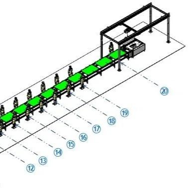 Automated Lithium Battery Production Line Customizable for Single/Double Group