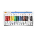 OEM 12 Colors Acrylic Paint Set For Canvas With Butter Consistency Great