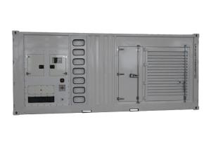 China Water Cooled 1000KW 1250KVA Diesel Generator 40FT Soundless Generator on sale