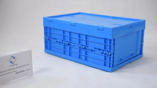 Quality locking plastic storage box Locking Storage Plastic Logistic Container Wheeled Attached Lid Stacking Bins Hot Sale Plastic Box for sale