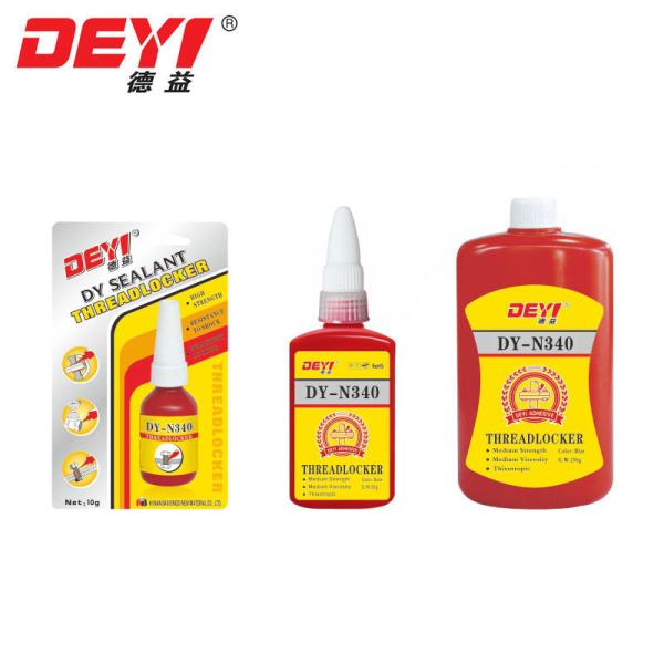 Quality Little Yellow Liquid Glue With Low Viscosity Threadlocker Adhesive for sale