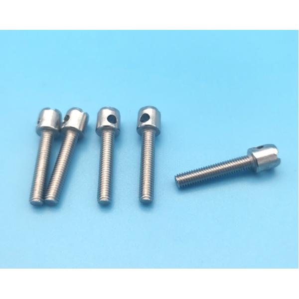 Cross Slot Meter Screws Slotted Single Hole Double Hole Lead Seal Screws Stainless Steel Galvanized Customizable