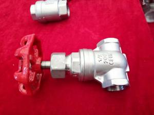 China 2 Inch/Full Port/Threaded  Gate Valve/ Cf8m Water Gate Valve/stainless steel gate valve/200WOG on sale
