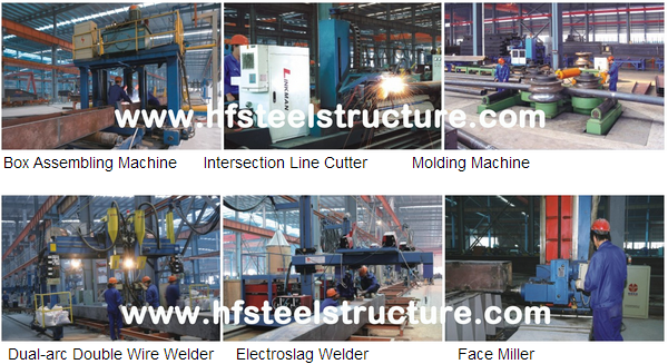 Pipe Truss/H Shape Portal Frame Industry Structural Steelwork Fabrication