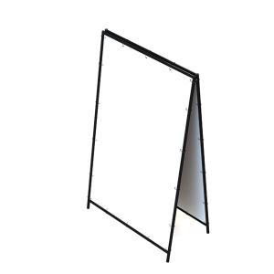 China Collapsible Outdoor A Frame Display Stands With Rainproof Graphic on sale