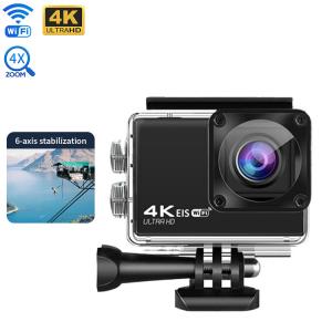China 30m Waterproof Action Camera 4K 60fps With Touch Screen EIS 170 Degree Wide Angle on sale