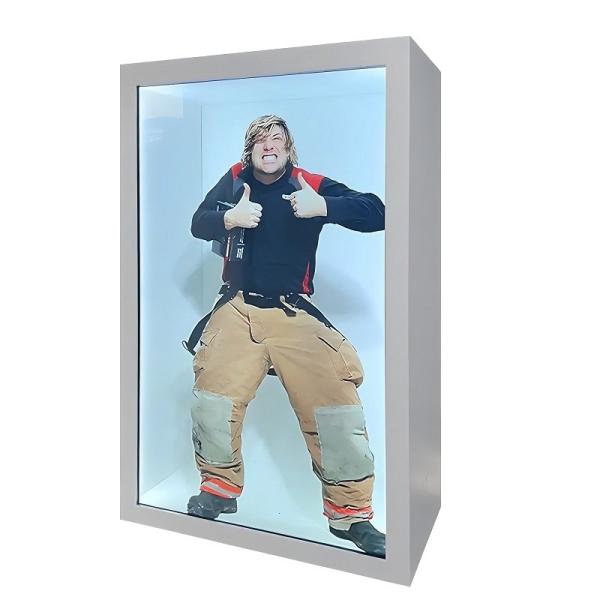 Quality UHD Interactive Translucent LCD Display Android & WiFi Transparent LCD Box for sale