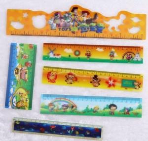 China PET Lenticular 3d lenticular animation plastic 3d scale ruler 3D Lenticular PP Ruler printing made by OK3D on sale