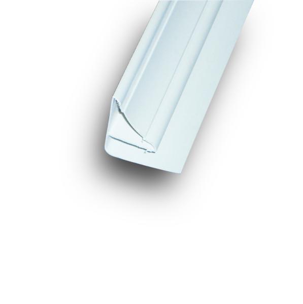 Quality PVC Corner Jointer Plastic Top For Panels White Color Mouldings for sale