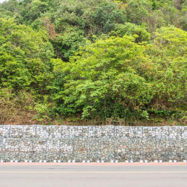 Quality Woven Gabion Wire Mesh Riverbank Slope Protection Double Weave Anti Corrosion Flood Defense for sale