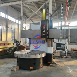China Vertical Turret Turning Machine Tool CNC Lathe Machining Tool For Metal on sale