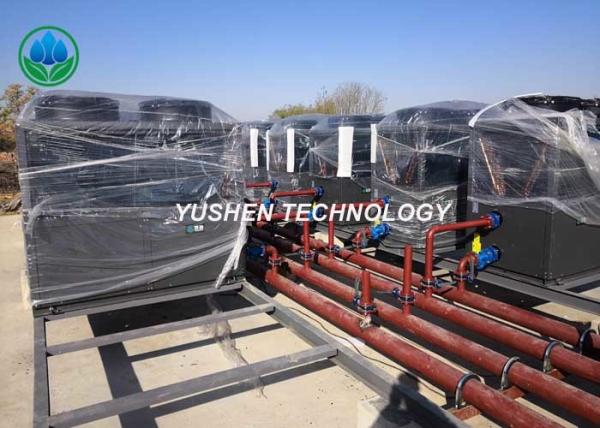 Quality 75 KW Air Source Heat Pump Central Heating Systems Easy Assembly for sale