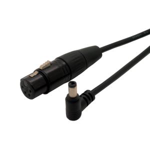 Buy cheap 4pin female xlr to 5.5M DC right angle power cable product
