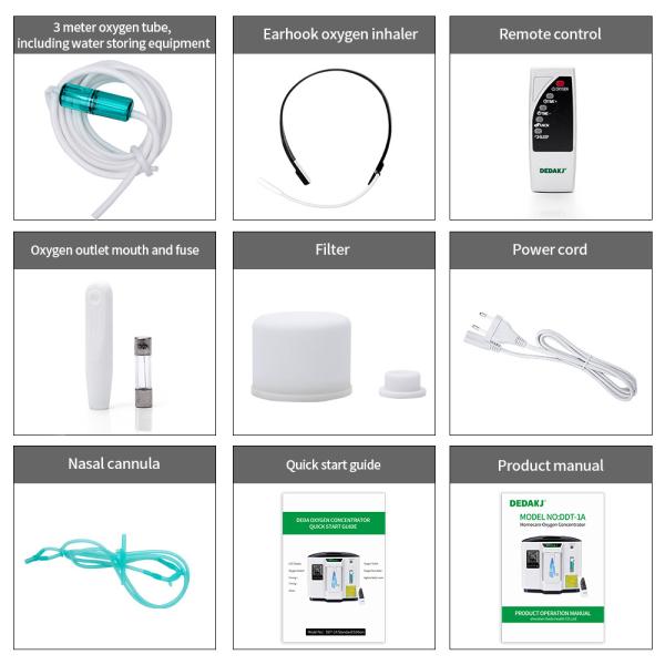 Factory Prcie 7L 90% Oxygen Concentrator Home Portable Oxygen Concentrators