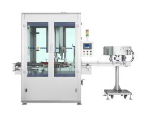 Buy cheap Rotary Packaging Automatic Capping Machine 6 Head 80ml-1000ml product