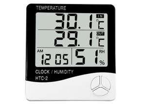 Digital LCD Thermometer Hygrometer Electronic Temperature Humidity Meter Weather Station