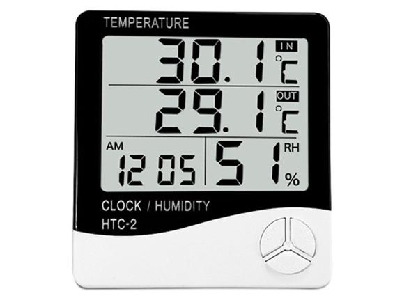 Digital LCD Thermometer Hygrometer Electronic Temperature Humidity Meter Weather