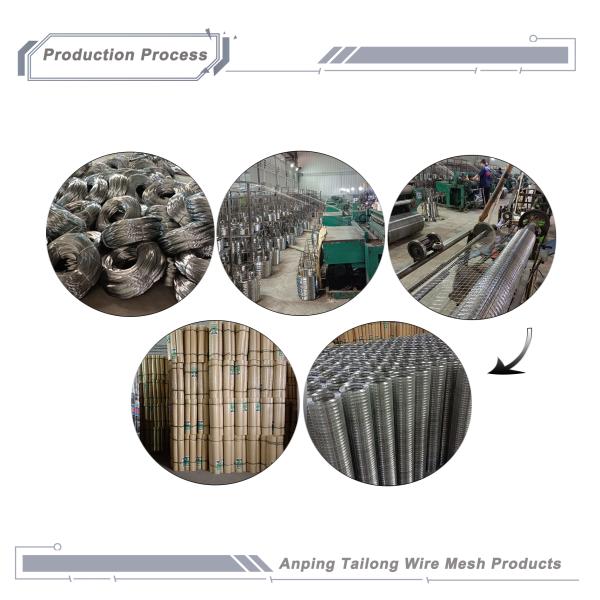 BWG24-22 Security Welded Mesh Fencing Corrosion Resistant