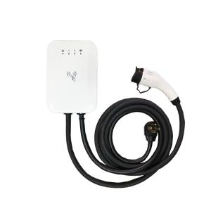 RFID Card APP Mode Wall Mounted EV Charger Electric 12kg