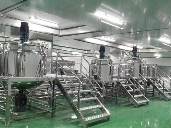 Quality 350 Gallon Balancing Toner Production Line With Manual Control System for sale