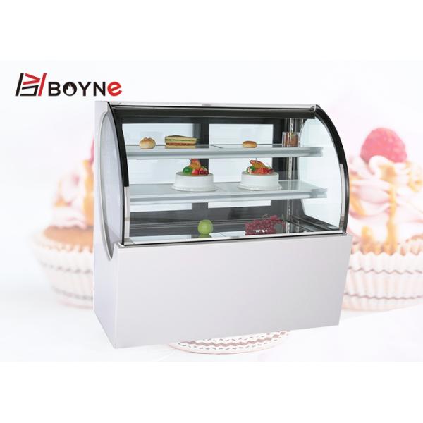 Fan Cooling Three Layer Cake Display Case For Restaurant