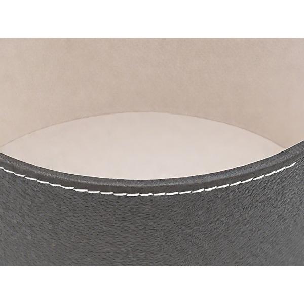 DG-H005 Handmade Decorative Storage Box, PVC-Covered Cylinder with Velvet Lining for Stylish Home Organization