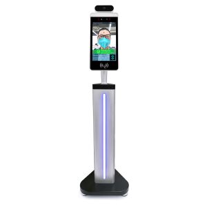 Buy cheap Facial Recognize Digital 1.1m Temperature Scanner Kiosk product